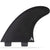 Roam All Round - FCS Thruster Fin Set Black