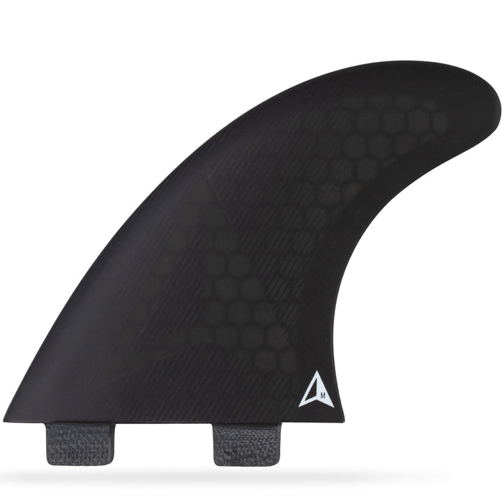 Roam All Round - FCS Thruster Fin Set Black