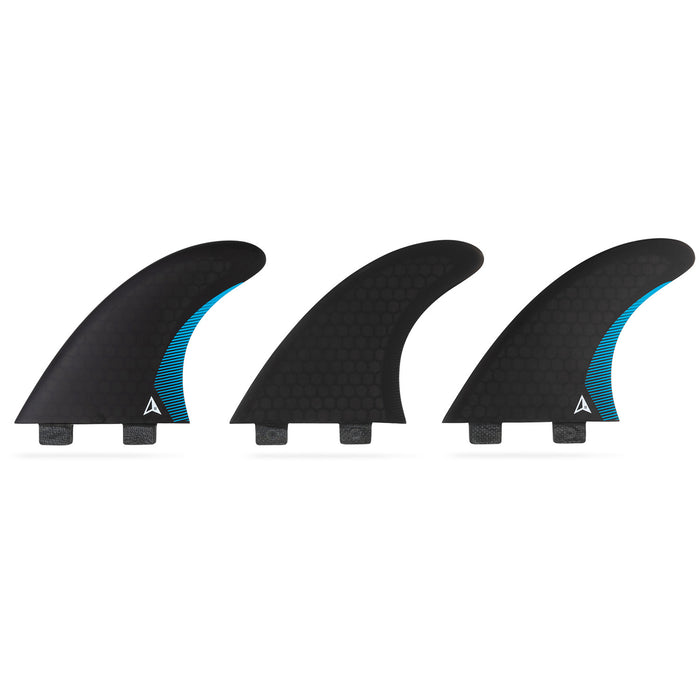 Roam Performance - FCS Thruster Fin Set Black