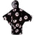 Mystic Poncho Black/White