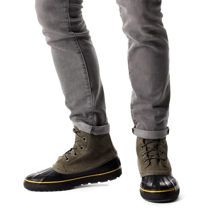Sorel Cheyanne Metro Lace Waterproof Boots - Men's Sage/Black