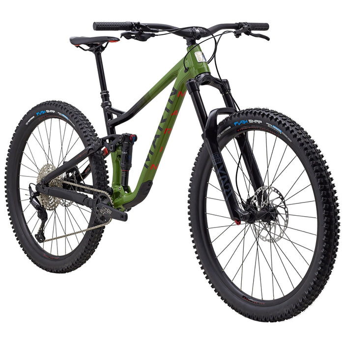 Marin Alpine Trail 7 Complete Mountain Bike 2022 Green/Black/Orange