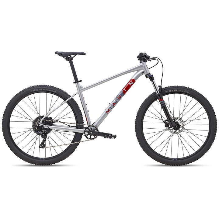 Marin Bobcat Trail 4 Complete Mountain Bike 2022 Gloss Silver/Red/Grey