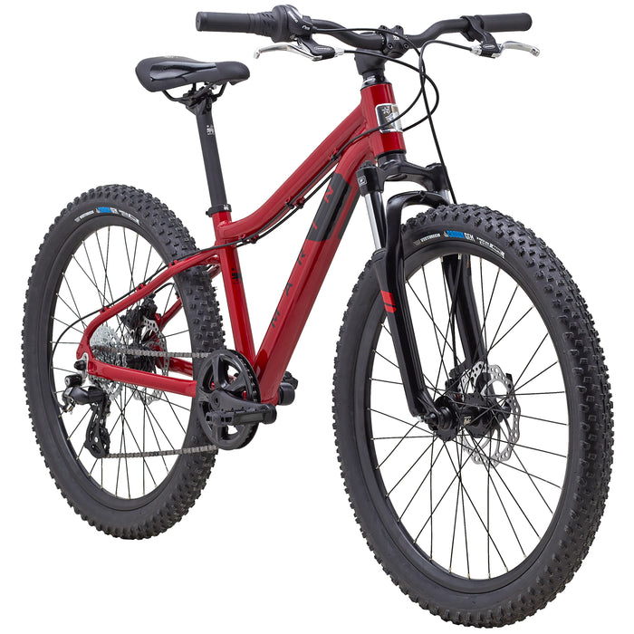 Marin Bayview Trail 24" Complete Mountain Bike - Kids' 2022 Gloss Red/Black