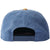 Brixton Forte X MP Snapback Hat Washed Navy/Khaki