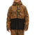 O'Neill Texture Jacket - Boys' Brown Print Black