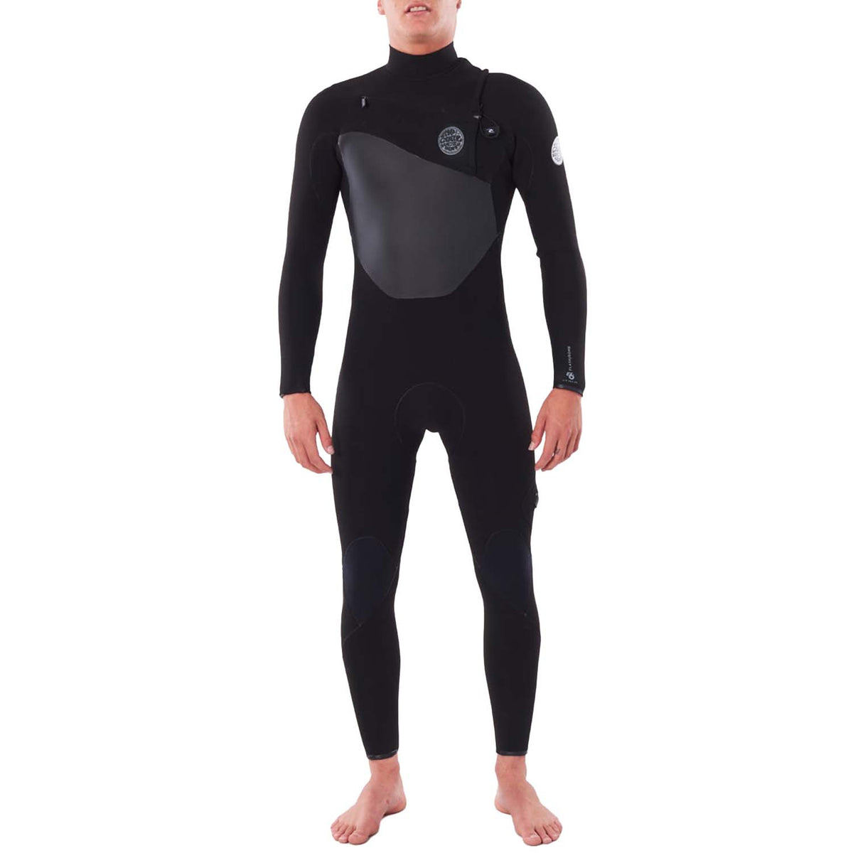 Rip Curl 4/3 Flashbomb Chest Zip Steamer Wetsuit Black