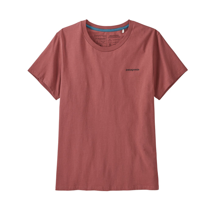 Patagonia P-6 Mission Organic T-Shirt - Women's Rosehip