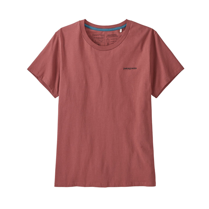 Patagonia P-6 Mission Organic T-Shirt - Women's Rosehip