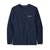Patagonia Long-Sleeve P-6 Responsibili-Tee Shirt - Women's New Navy