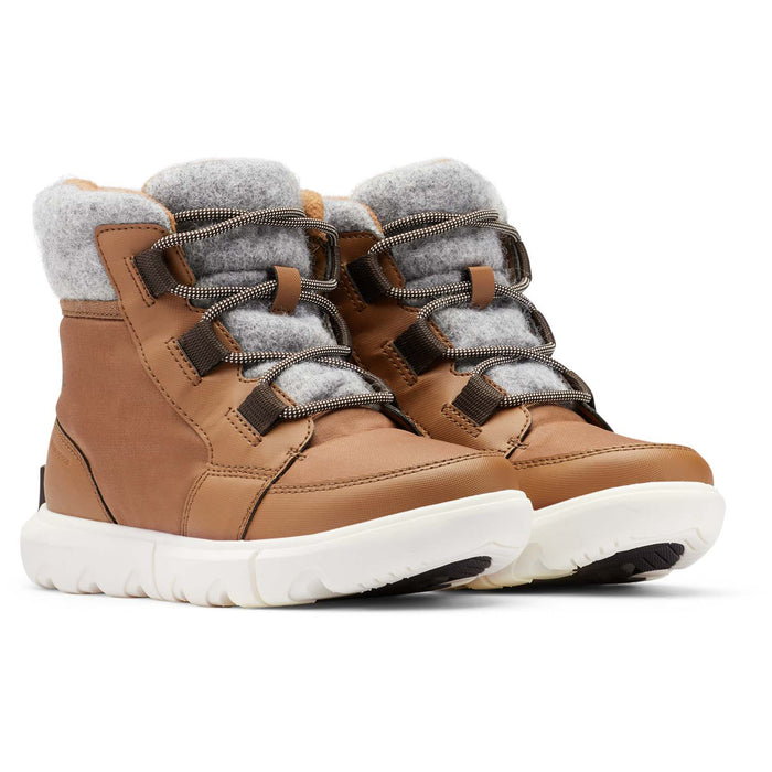 Sorel Explorer II Carnival Felt Boots - Women's Velvet Tan, Blackened Brown