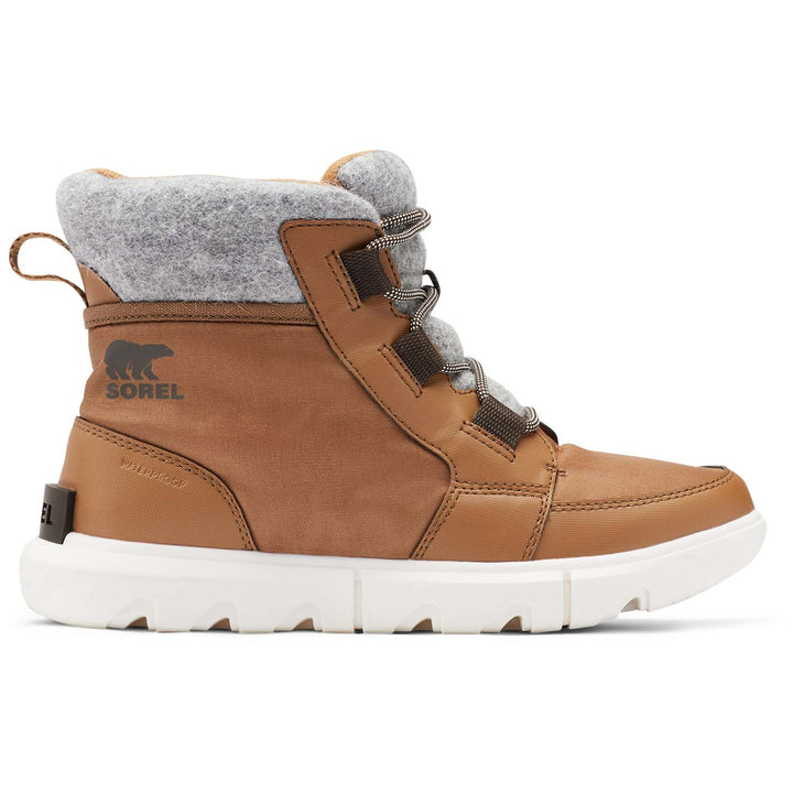 Sorel Explorer II Carnival Felt Boots - Women's Velvet Tan, Blackened Brown