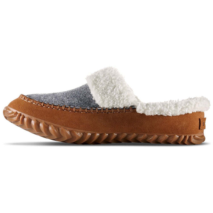Sorel Out N' About Slide - Women's Light Grey, Elk