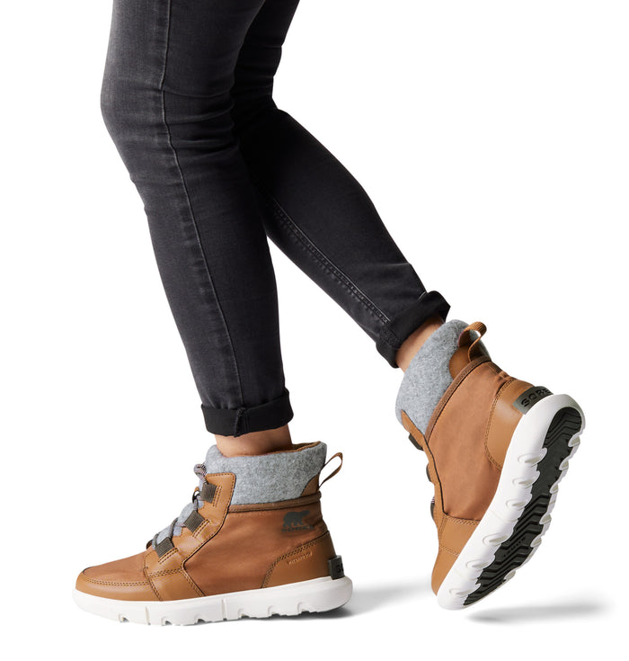 Sorel Explorer II Carnival Felt Boots - Women's Velvet Tan, Blackened Brown