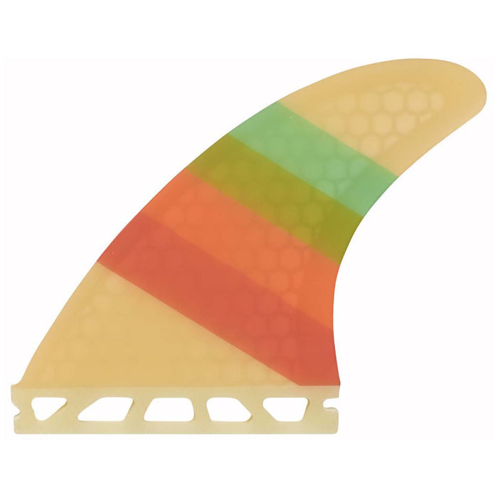 Captain Fin CF Series Single Tab Thruster Fin Set Cream