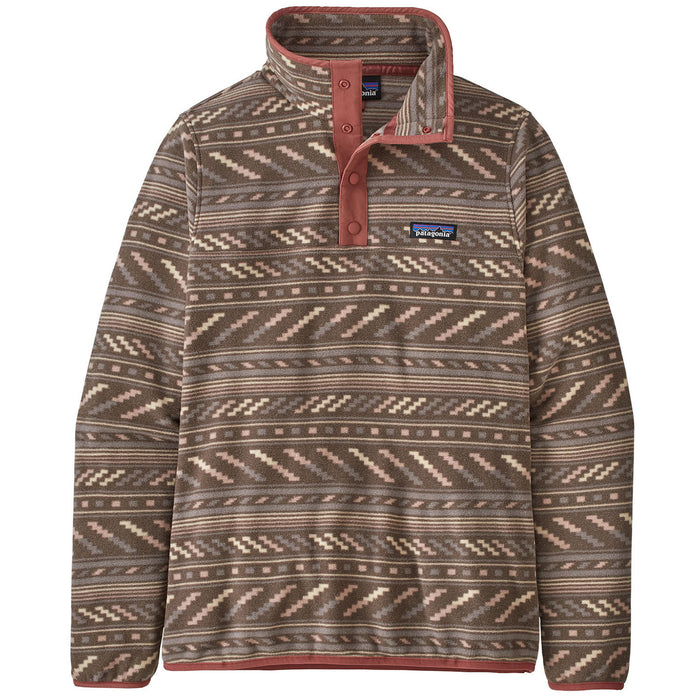 Patagonia Micro D Snap-T Pullover - Women's Bergy Bits: Furry Taupe