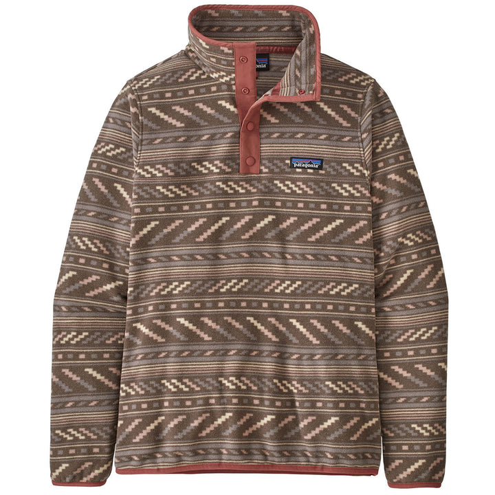 Patagonia Micro D Snap-T Pullover - Women's Bergy Bits: Furry Taupe