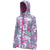 The North Face Printed Zipline Rain Jacket - Girls' Linaria Pink Youth Tropical Camo Print