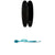Catch Surf Blank Series 6'0" Log Surfboard + Dakine Kainui Team 6' Leash