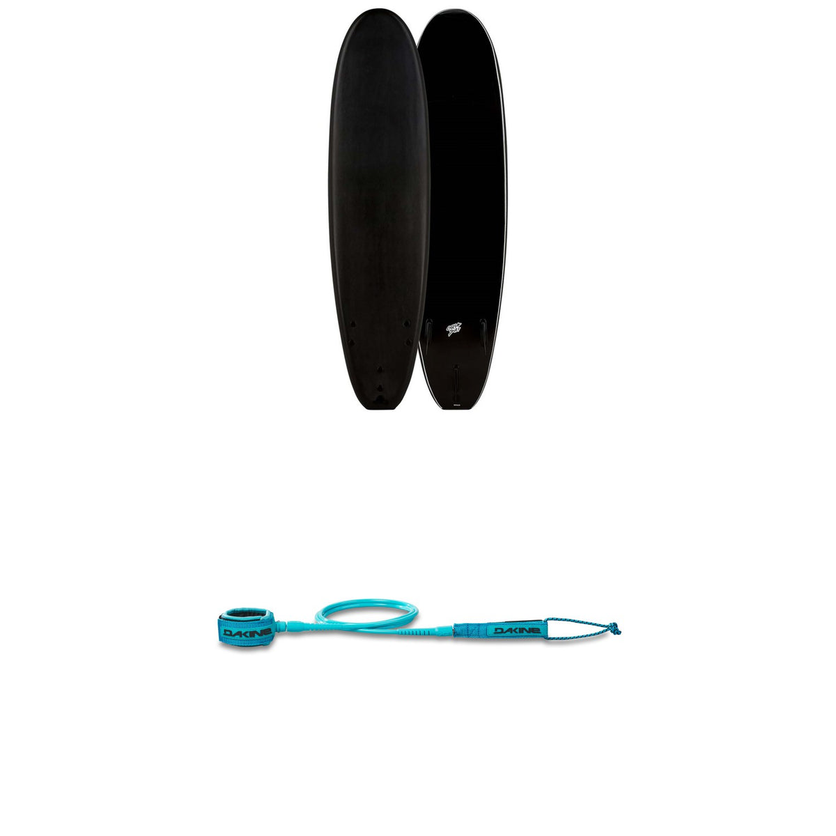 Catch Surf Blank Series 6'0" Log Surfboard + Dakine Kainui Team 6' Leash