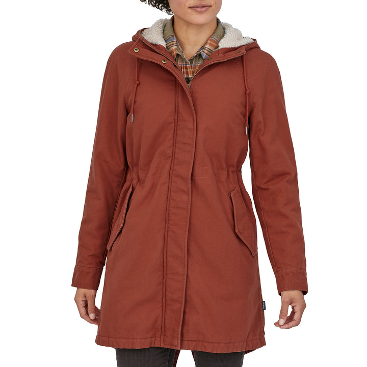 Patagonia Insulated Prairie Dawn Parka - Women's Burnished Red