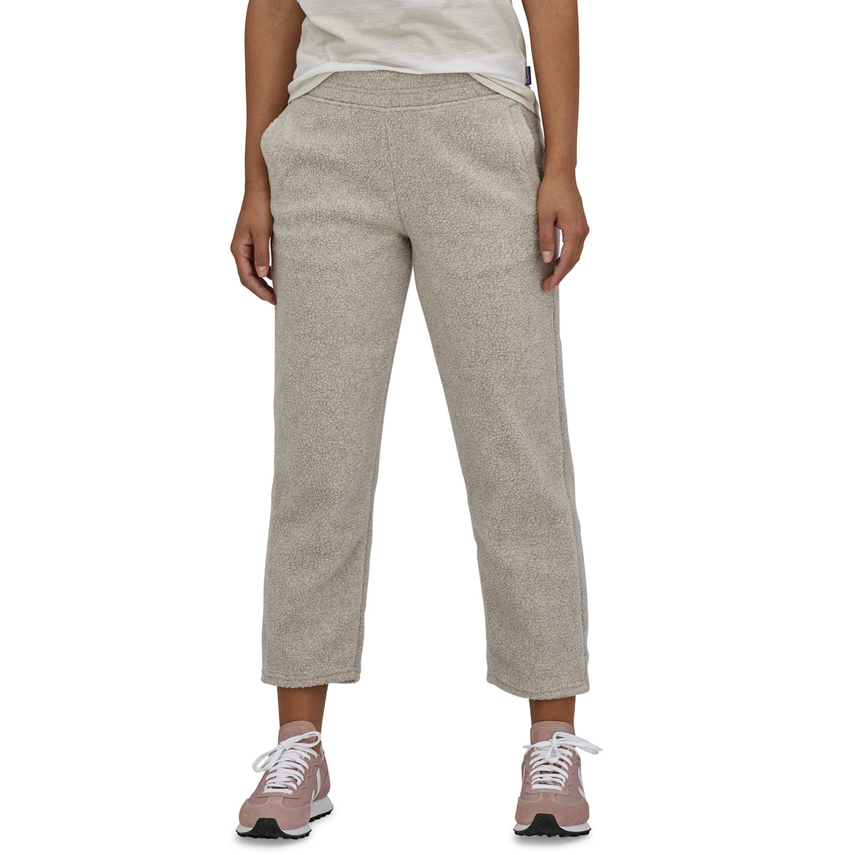Patagonia Shearling Fleece Crops - Women's Natural