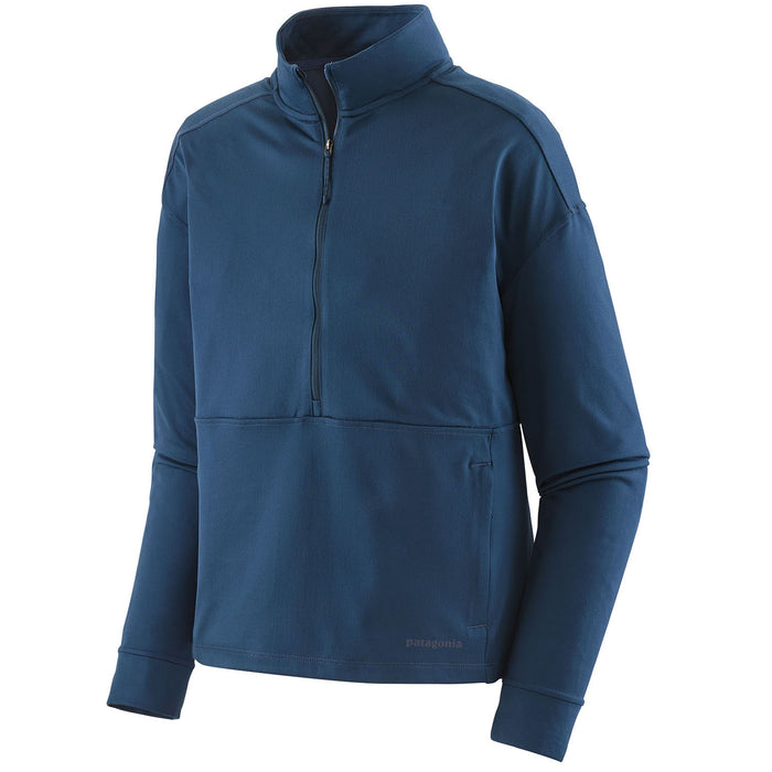 Patagonia Pack Out Pullover - Women's Tidepool Blue - Dark Tidepool Blue X-Dye