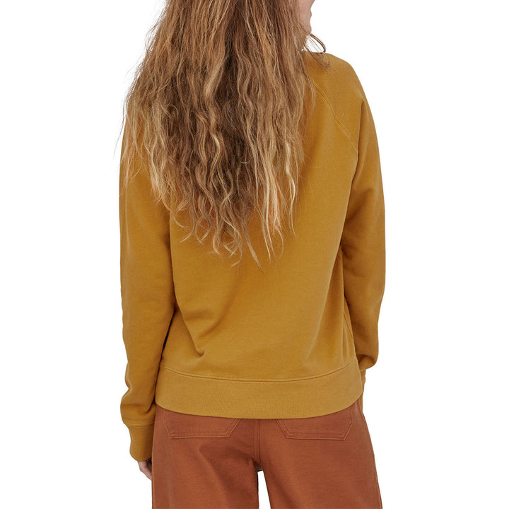 Patagonia Alpine Icon Regenerative Organic Pilot Cotton Crewneck Sweater - Women's Oaks Brown