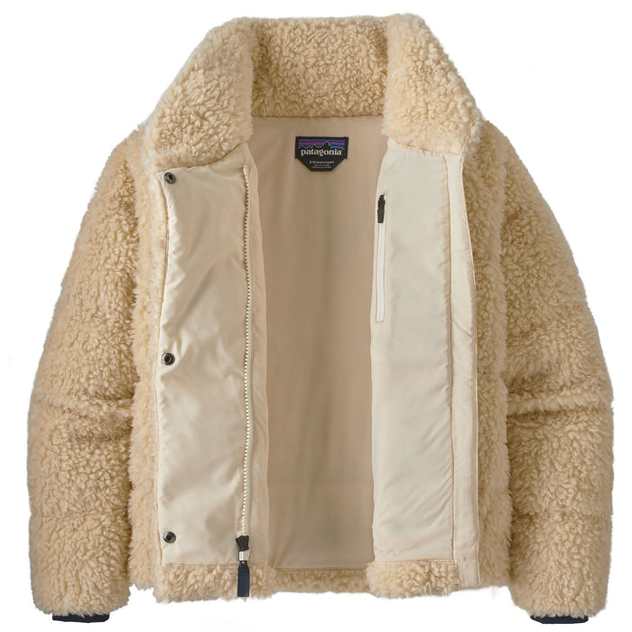 Patagonia Recycled High Pile Fleece Down Jacket - Women's Oyster White