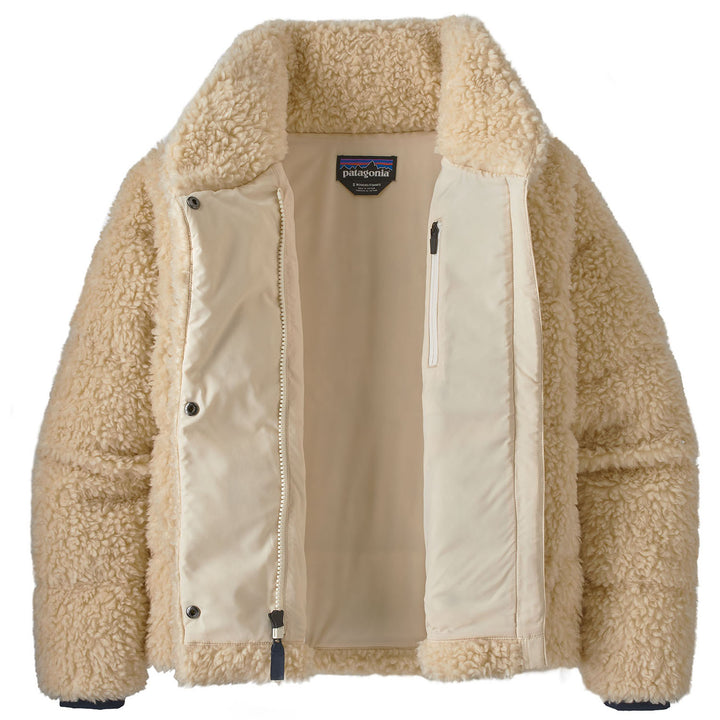Patagonia Recycled High Pile Fleece Down Jacket - Women's Oyster White