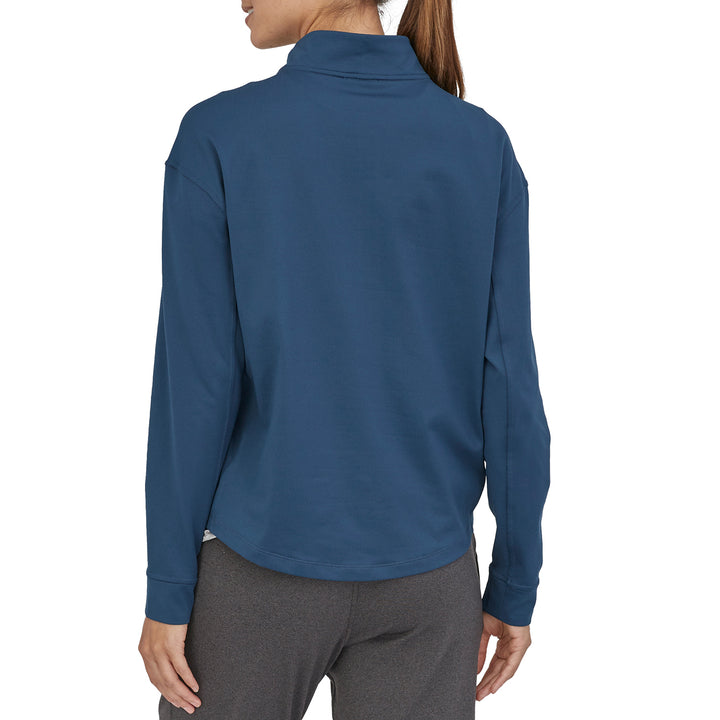 Patagonia Pack Out Pullover - Women's Tidepool Blue - Dark Tidepool Blue X-Dye