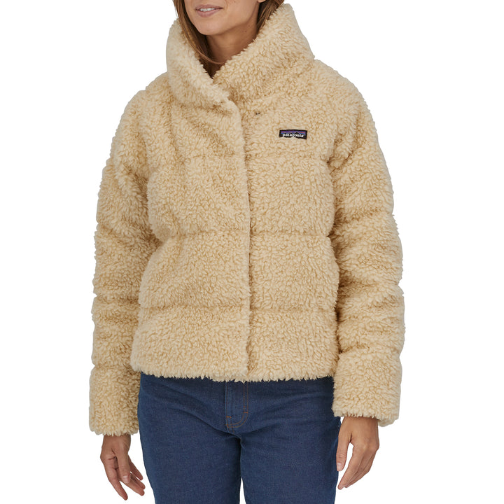 Patagonia Recycled High Pile Fleece Down Jacket - Women's Oyster White