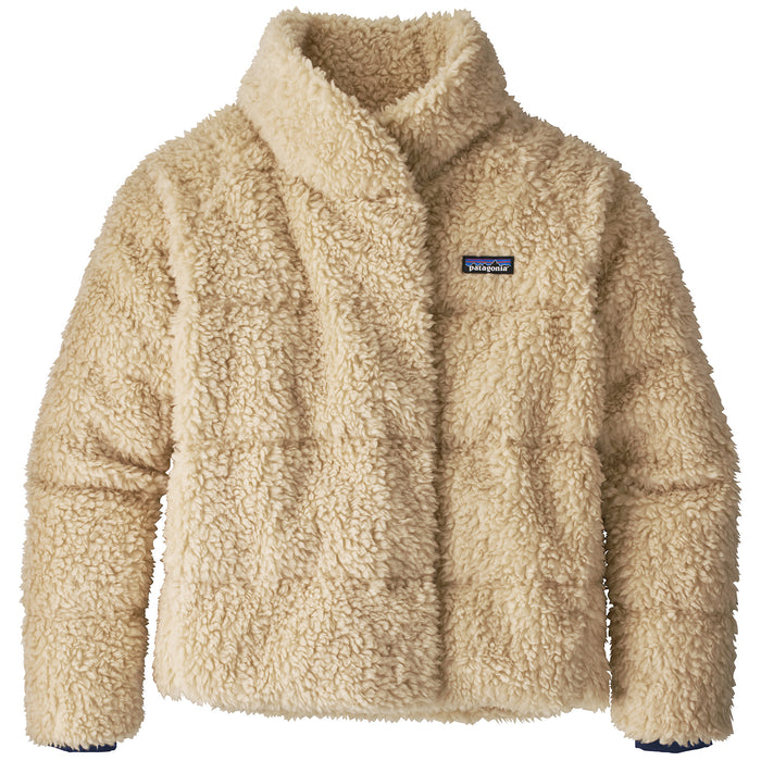 Patagonia Recycled High Pile Fleece Down Jacket - Women's Oyster White