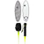 Softech Toledo Wildfire FCS II 5'11" Surfboard + Creatures of Leisure Pro 6' Surf Leash