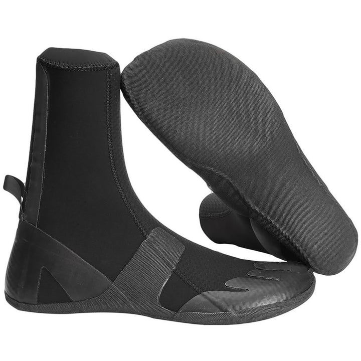 Vissla 5mm High Seas Round Toe Wetsuit Boots Black
