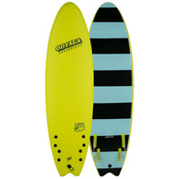 Catch Surf Odysea 6'6" Skipper Quad-Fin Surfboard Lemon::Lemon