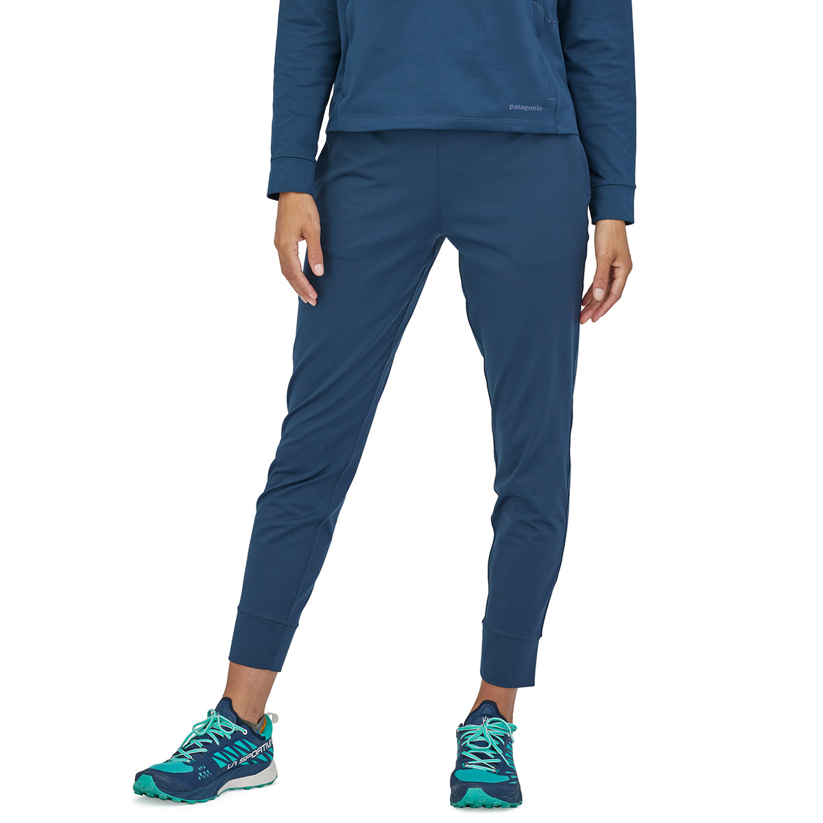 Patagonia All Trails Joggers - Women's Tidepool Blue - Dark Tidepool Blue X-Dye