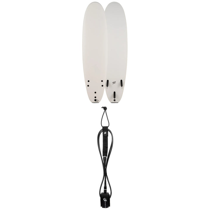 Catch Surf Blank Series 7'0" Log Surfboard + Creatures of Leisure Icon 7' Surf Leash
