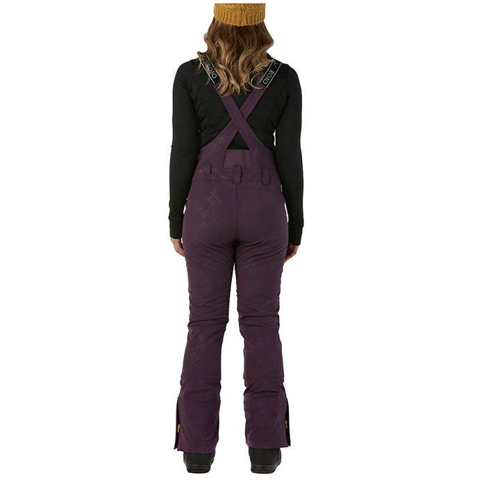 Rojo Outerwear Ruben Bibs - Women's Belle Floral Blackberry Wine