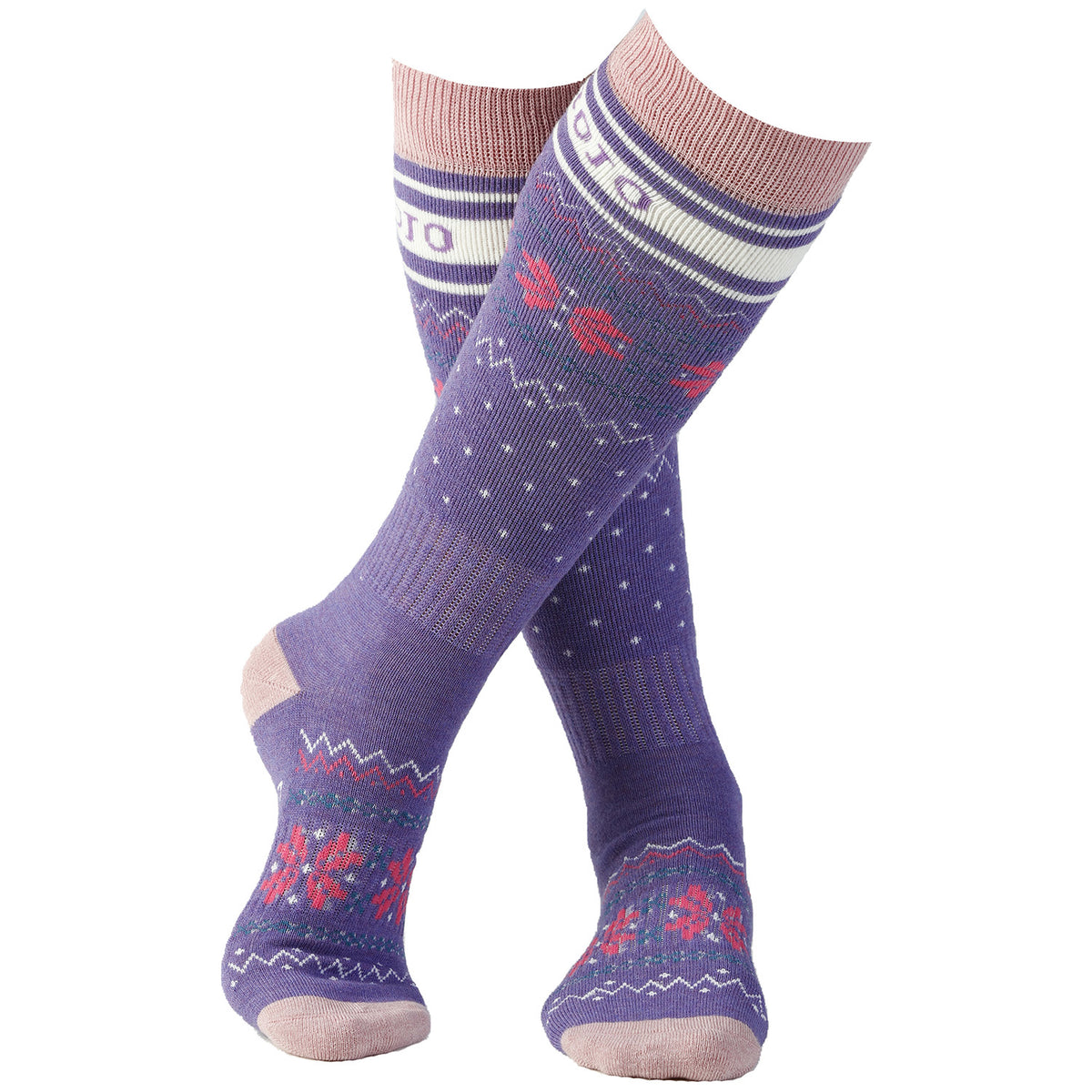 Rojo Outerwear Flake Out Socks - Women's Lavender