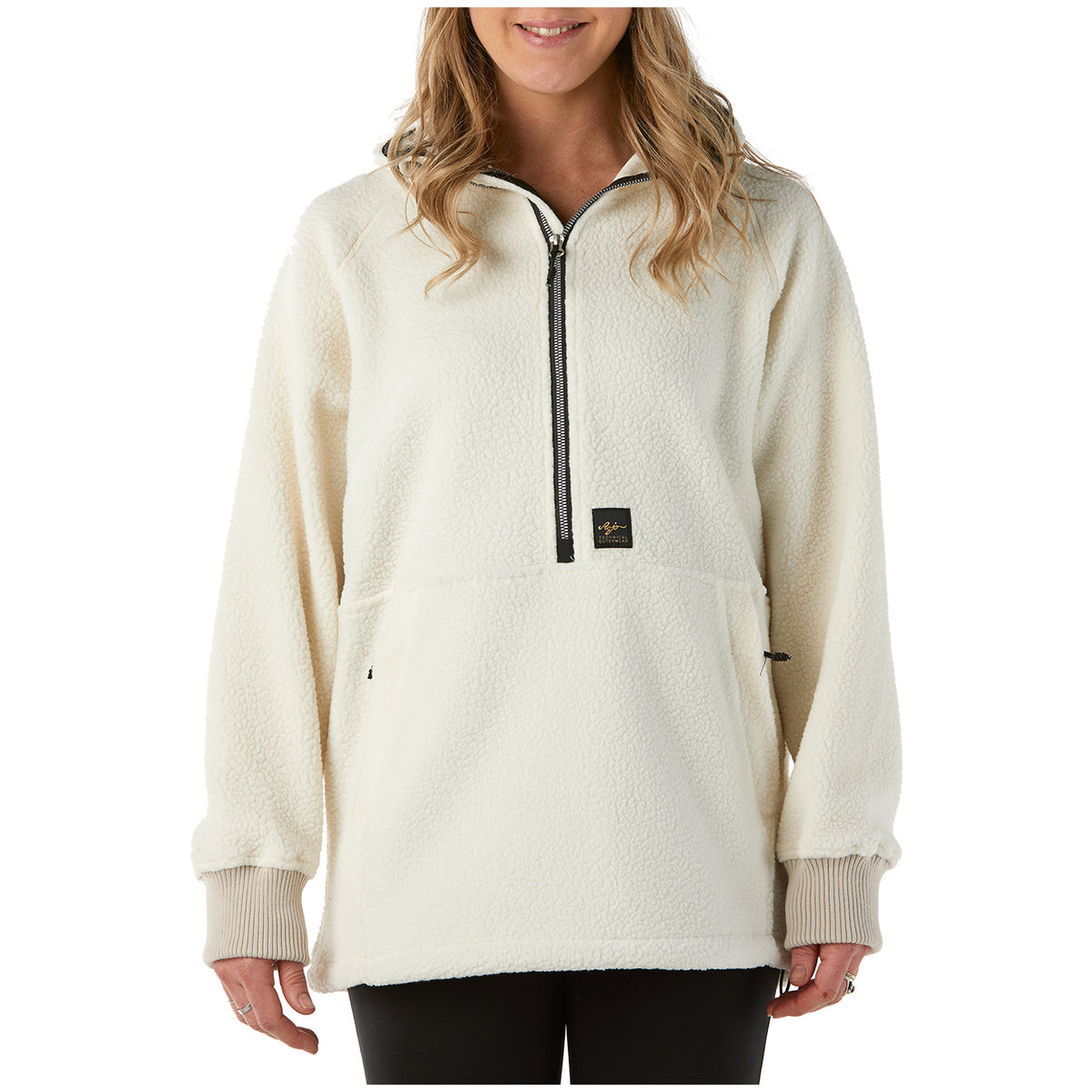 Rojo Outerwear Shelby Sherpa Hoodie - Women's Snow White