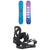 Arbor Cheater Snowboard + Union Cadet Snowboard Bindings - Kids' 2022