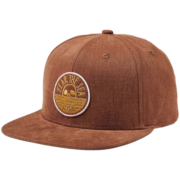 Roark Fear The Sea 6 Panel Hat Brown