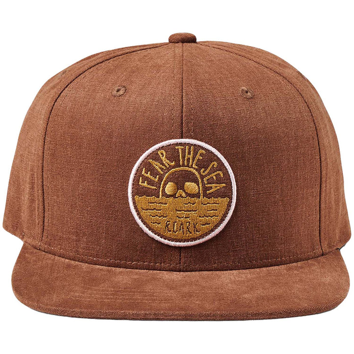 Roark Fear The Sea 6 Panel Hat Brown