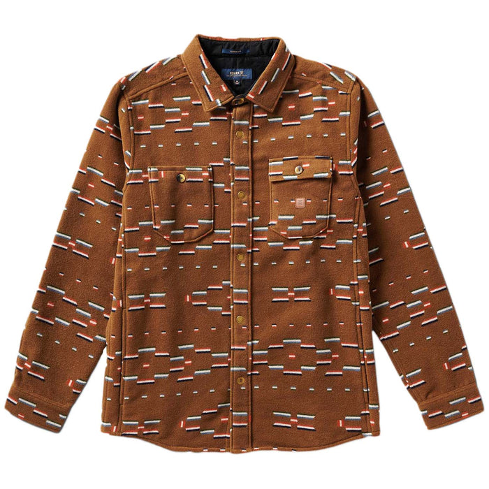 Roark Andes Long-Sleeve Flannel Shirt - Men's Dark Khaki