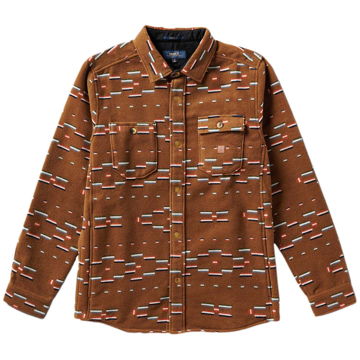 Roark Andes Long-Sleeve Flannel Shirt - Men's Dark Khaki