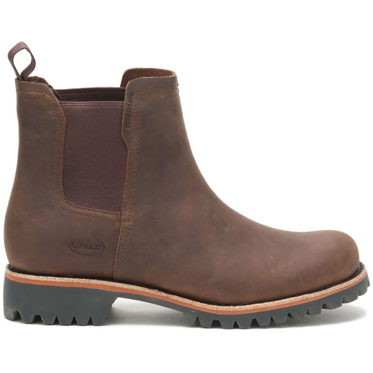 Chaco Fields Chelsea Waterproof Boots - Women's Chestnut Brown