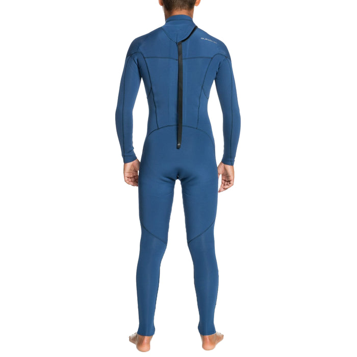 Quiksilver 4/3 Everyday Sessions Back Zip GBS Wetsuit - Boys' Insignia Blue