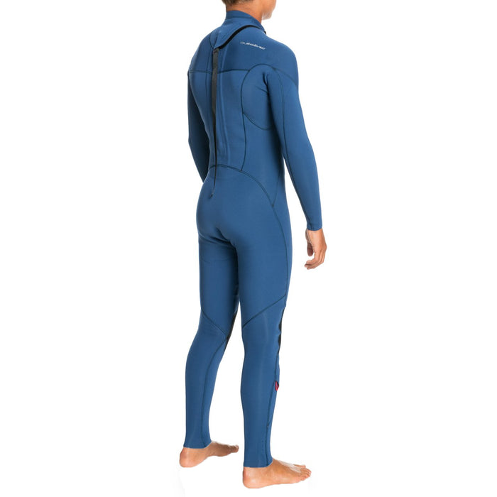 Quiksilver 4/3 Everyday Sessions Back Zip GBS Wetsuit - Boys' Insignia Blue