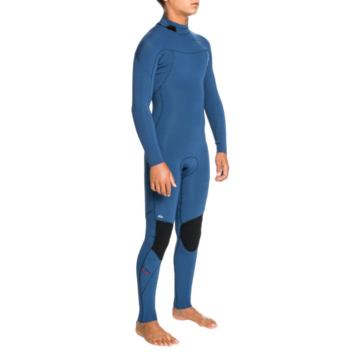Quiksilver 4/3 Everyday Sessions Back Zip GBS Wetsuit - Boys' Insignia Blue
